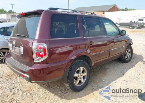 2008 Honda Pilot Ex-L из США, поврежденный, VIN 5FNYF28568B022157